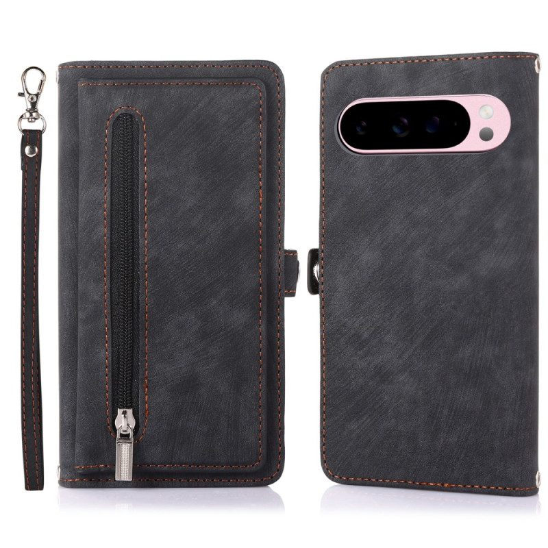 Kuoret Google Pixel 10 Pro Xl Mokkanahkamainen Lompakko