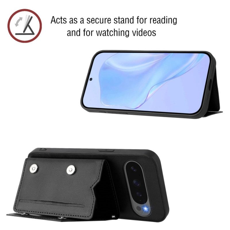 Kuori Google Pixel 10 Pro Xl Korttikotelo Ja Hihna Suojakuori