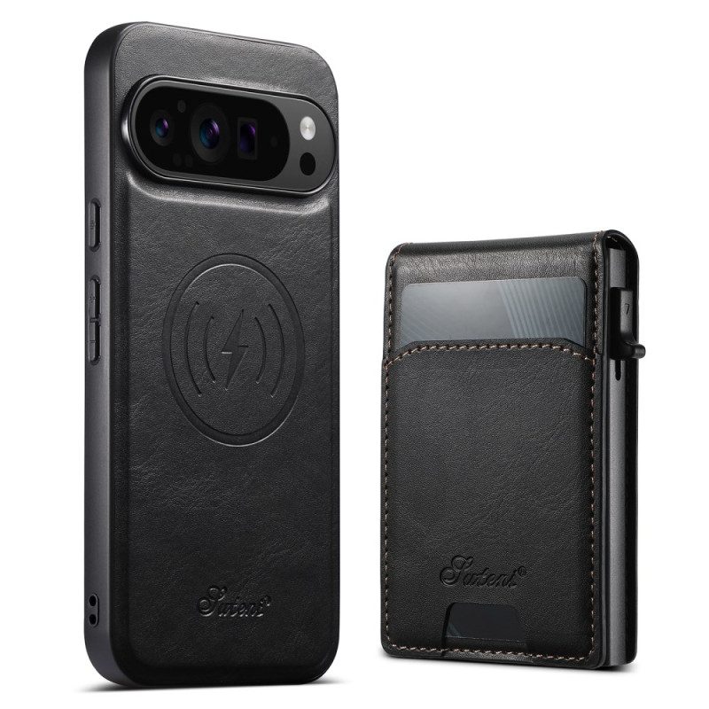 Kuori Google Pixel 10 Pro Xl Suteni-korttipidike Ja Integroitu Jalusta