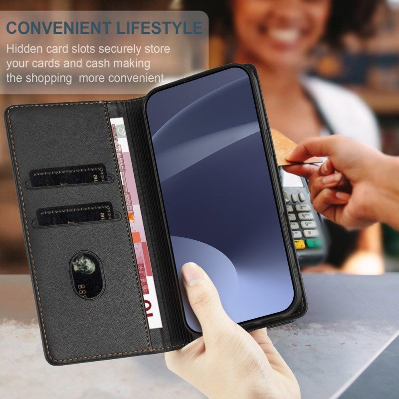 Nahkakotelo Google Pixel 10 Pro Xl Punk-tyylinen