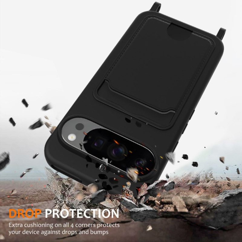 Puhelinkuoret Google Pixel 10 Pro Xl Silikoni Korttipidikkeellä