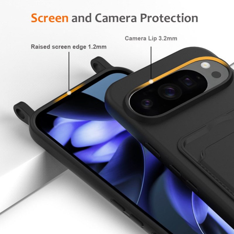 Puhelinkuoret Google Pixel 10 Pro Xl Silikoni Korttipidikkeellä