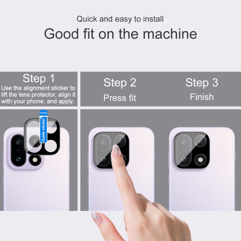 Karkaistusta Lasista Valmistettu Linssisuoja Oneplus 15 (musta Versio) Imak