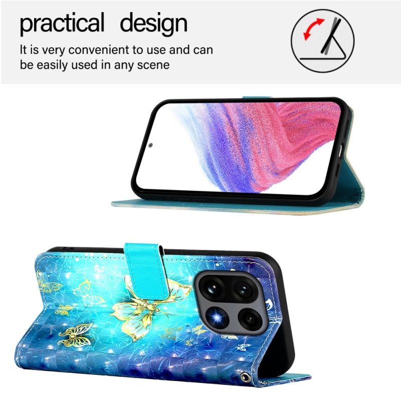 Kotelot Oneplus 15 Kultaiset Perhoset