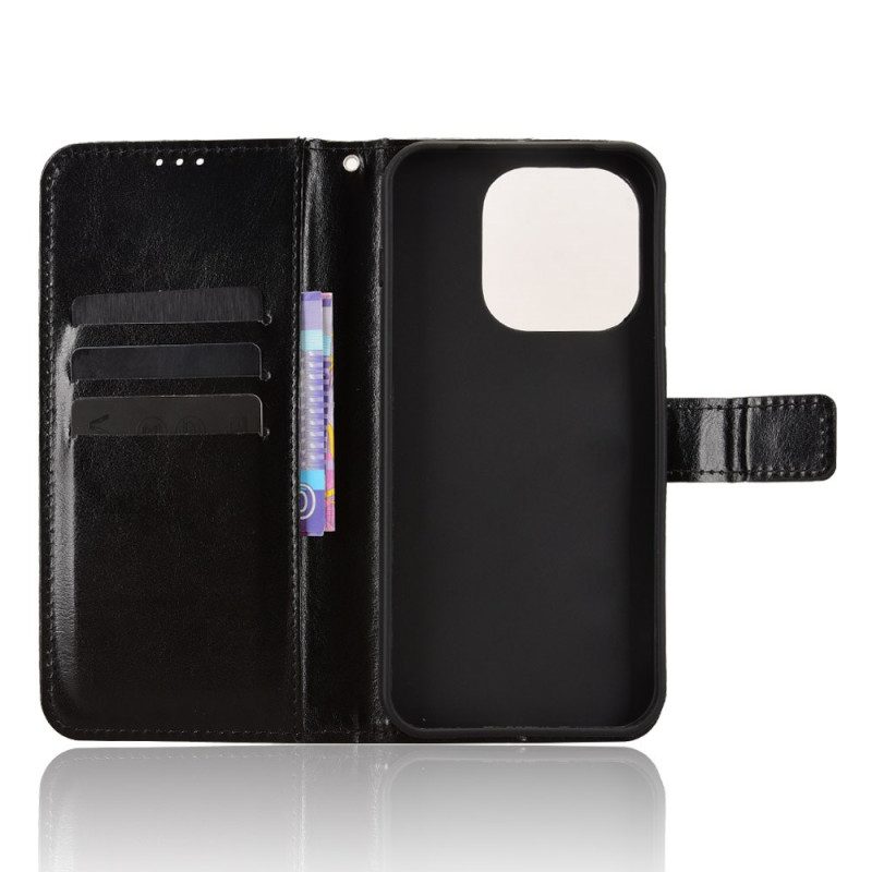 Kotelot Oneplus 15 Räikeää Keinonahkaa