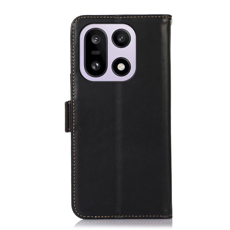 Kotelot Oneplus 15 Rfid-suojattu Nahka Suojakuori