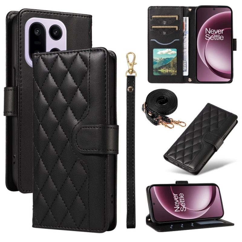 Kotelot Oneplus 15 Tikattu Olkahihnalla Ja Hihnalla