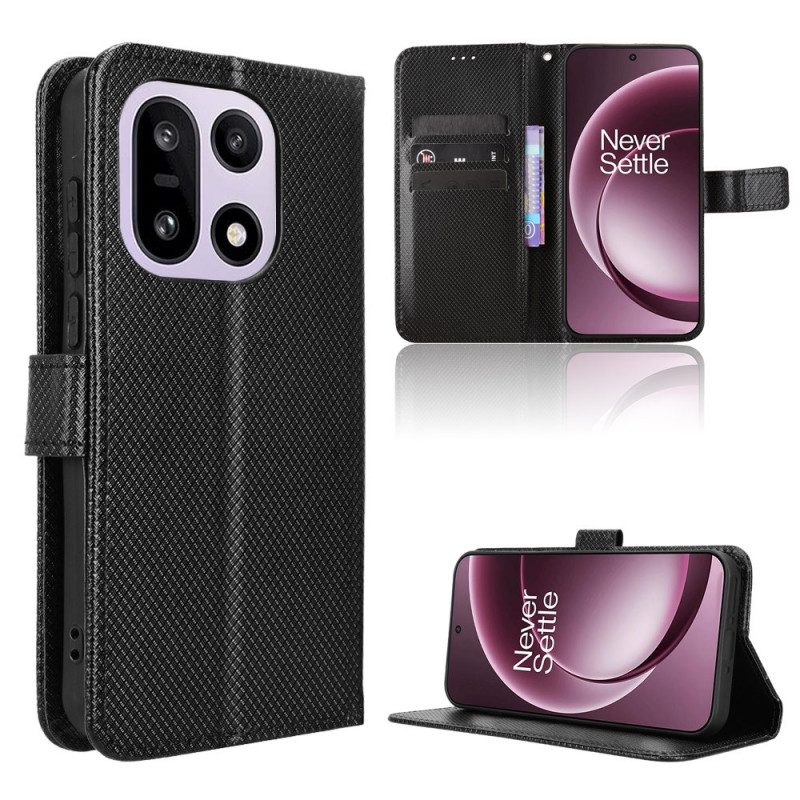 Kotelot Oneplus 15 Timanttikuvioinen Suojakuori