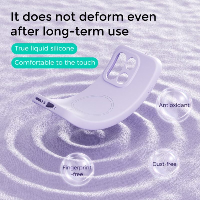 Kuori Oneplus 15 Magsafe-nestemäinen Silikoni Abeel