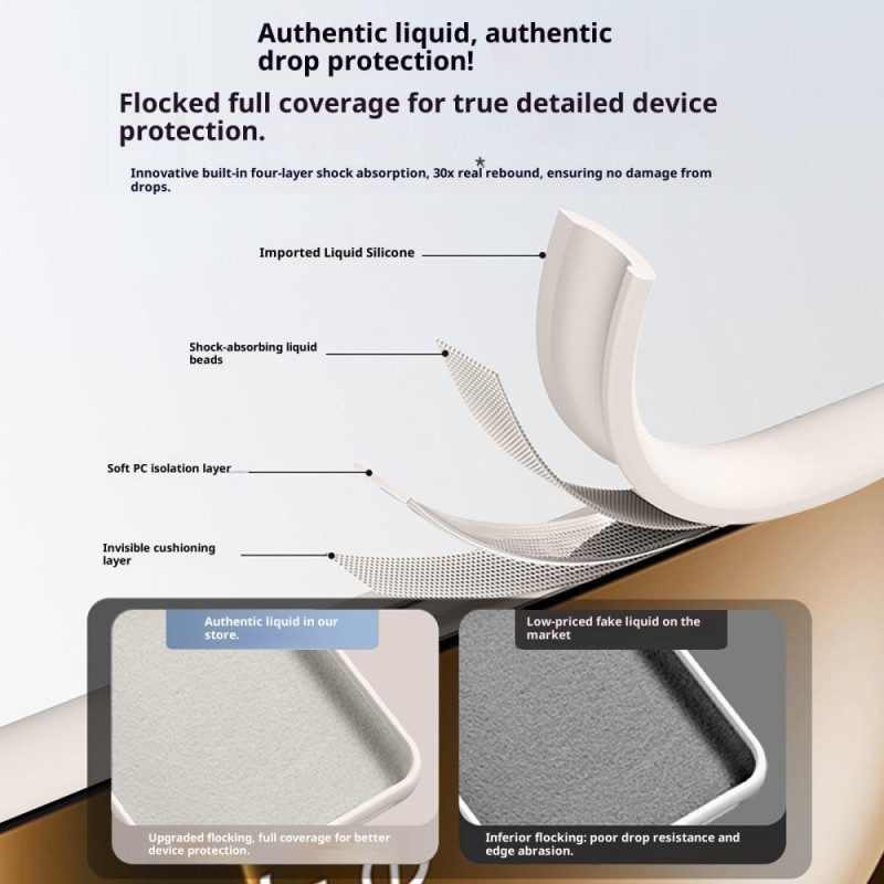 Kuori Oneplus 15 Nestemäinen Silikoni