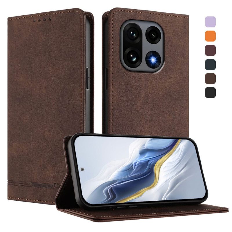 Nahkakotelo Oneplus 15 Ensiluokkainen Rfid-muotoilu Suojakuori