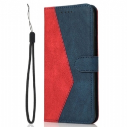 Nahkakotelo Oneplus 15 Kaksivärinen Malli