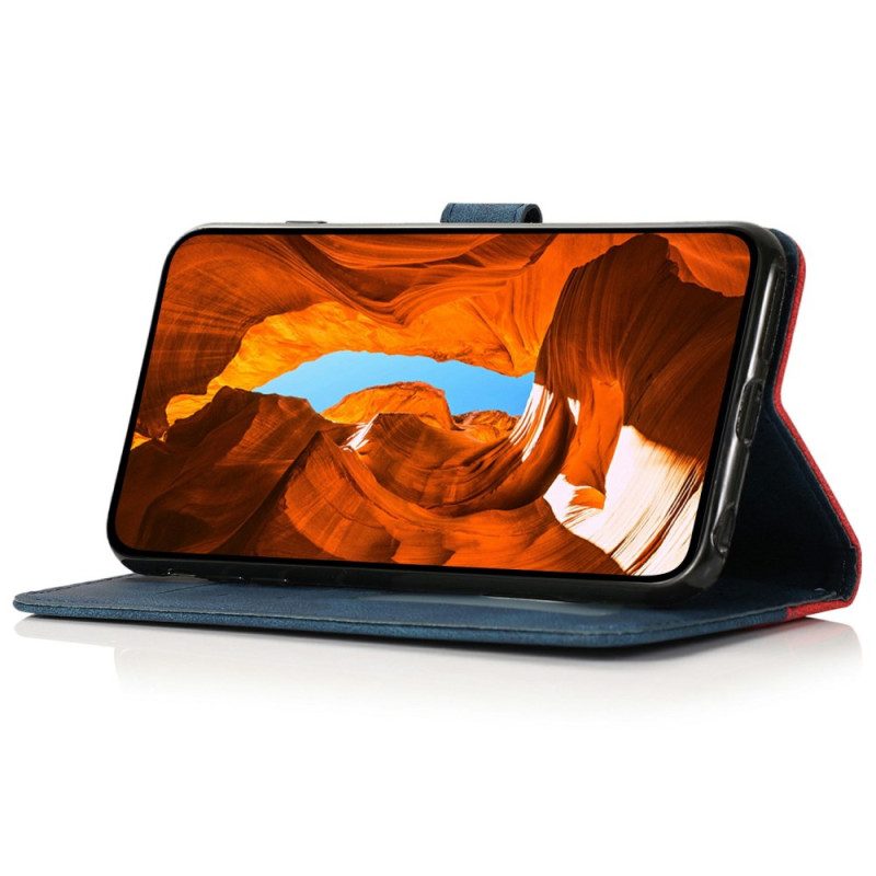 Nahkakotelo Oneplus 15 Kaksivärinen Malli