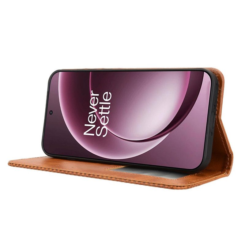 Nahkakotelo Oneplus 15 Puhelinkuoret Vintage-reunus