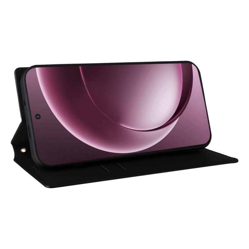 Nahkakotelo Oneplus 15 Timanttikuvio