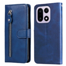 Nahkakotelo Oneplus 15 Vetoketjullinen Tasku