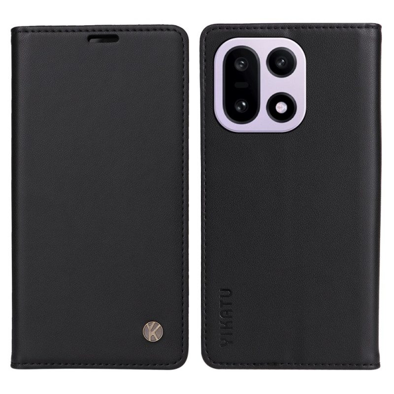 Nahkakotelo Oneplus 15 Yikatu