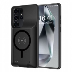 10000mah Ulkoinen Akkukotelo Samsung Galaxy S25 Ultralle Magneettikiinnitys