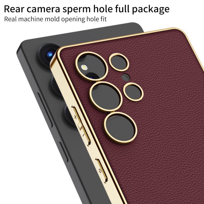 Case Samsung Galaxy S25 Ultra 5g Puhelinkuoret Nahkaefektisarja