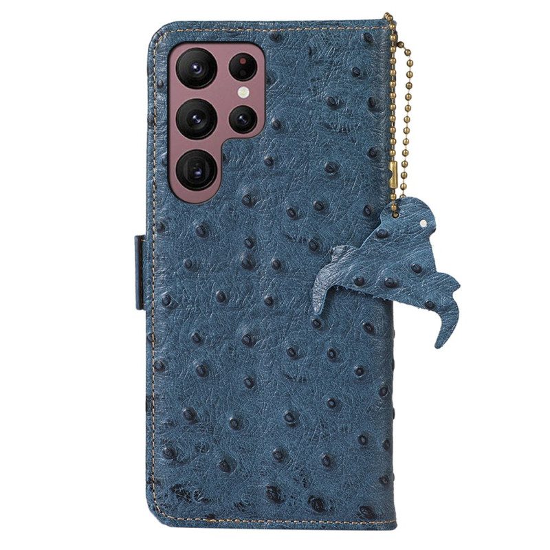 Kotelot Samsung Galaxy S25 Ultra 5g Aitoa Nahkaa Rfid-suojauksella