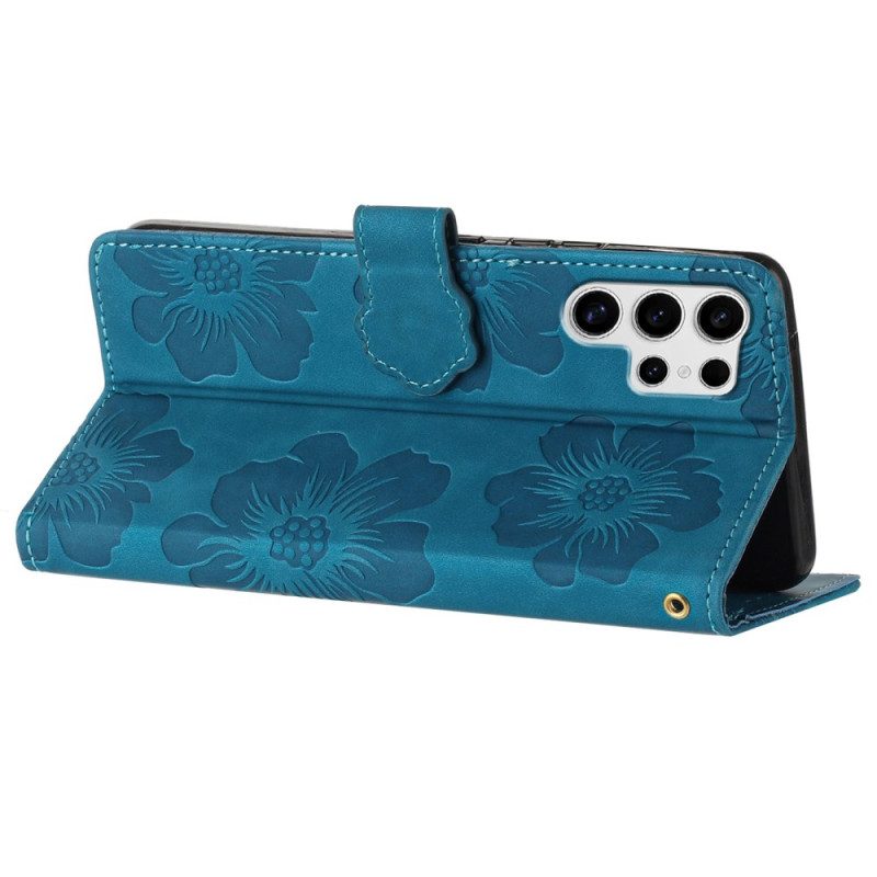 Kotelot Samsung Galaxy S25 Ultra 5g Hienostunut Kukkakuvio Suojakuori