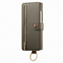 Kotelot Samsung Galaxy S25 Ultra 5g Rfid-suojattu Lompakko Pussulla Ja Sormuspidikkeellä