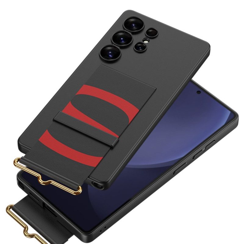 Kuori Samsung Galaxy S25 Ultra 5g Gkk-hihna Ja Jalusta