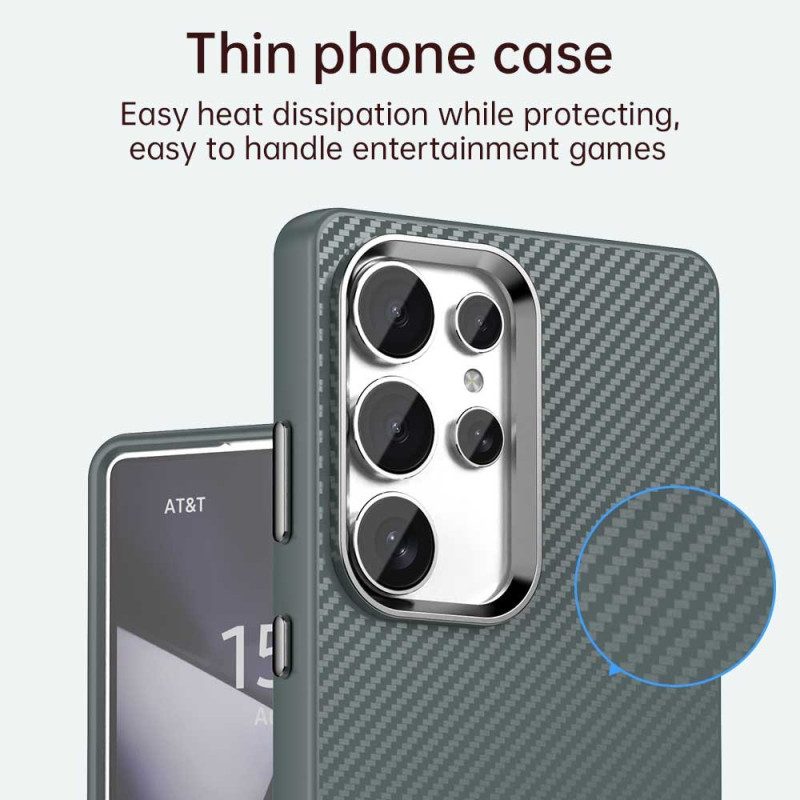 Kuori Samsung Galaxy S25 Ultra 5g Hiilikuitukuvio