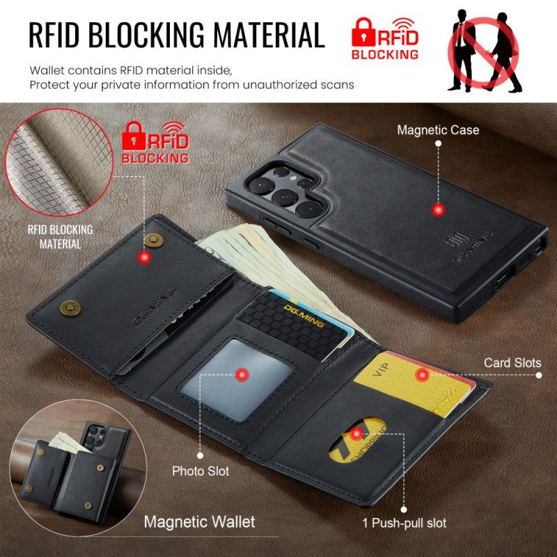 Kuori Samsung Galaxy S25 Ultra 5g Irrotettava Magneettinen Lompakko