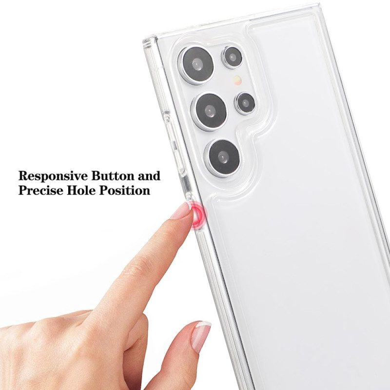 Kuori Samsung Galaxy S25 Ultra 5g Läpinäkyvä Erittäin Suojaava Suojakuori