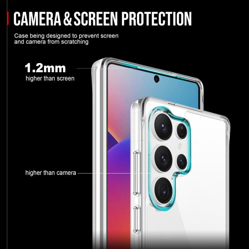 Kuori Samsung Galaxy S25 Ultra 5g Läpinäkyvä Fuusio