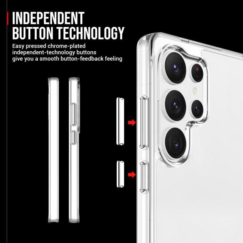 Kuori Samsung Galaxy S25 Ultra 5g Läpinäkyvä Fuusio