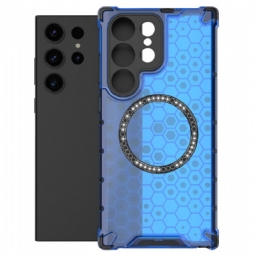 Kuori Samsung Galaxy S25 Ultra 5g Magsafe Honeycomb -yhteensopiva Suojakuori