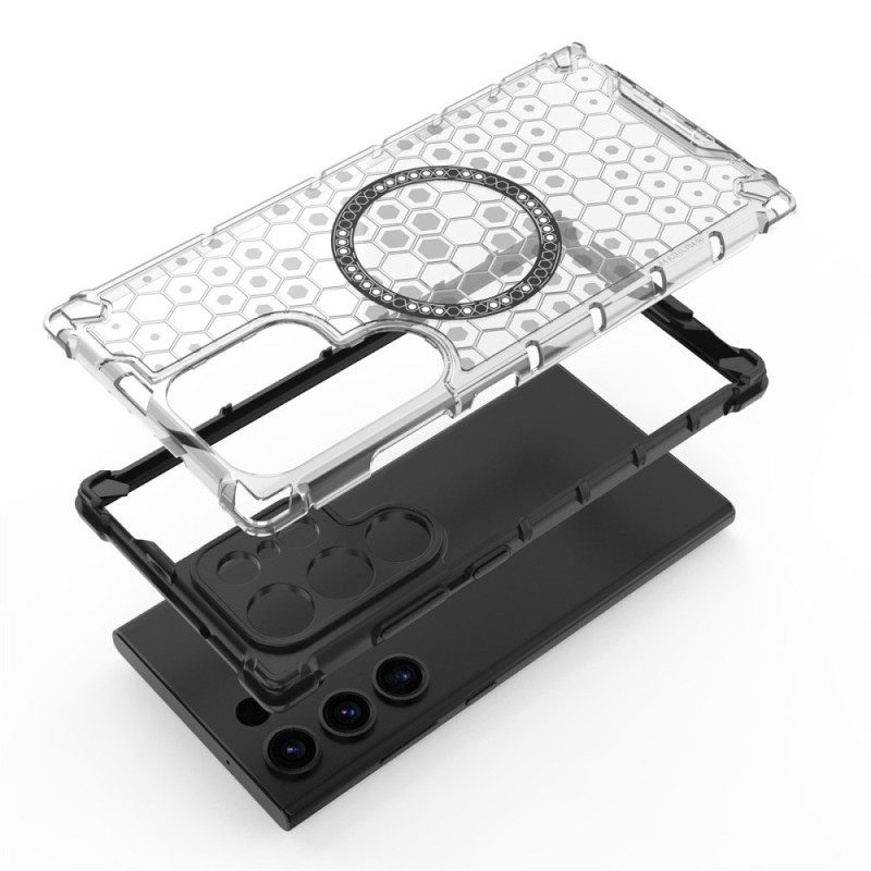 Kuori Samsung Galaxy S25 Ultra 5g Magsafe Honeycomb -yhteensopiva Suojakuori