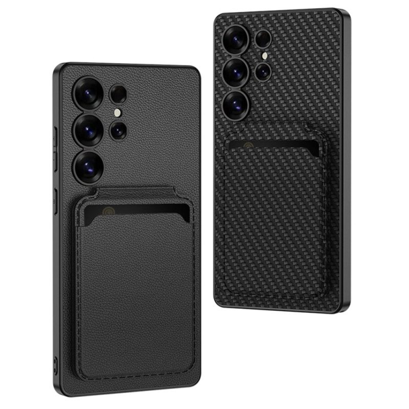 Kuori Samsung Galaxy S25 Ultra 5g Magsafe-yhteensopiva Korttikotelon Kanssa Suojakuori