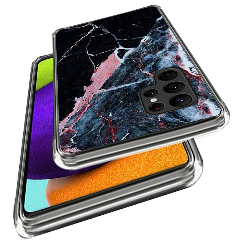 Kuori Samsung Galaxy S25 Ultra 5g Musta Marmori