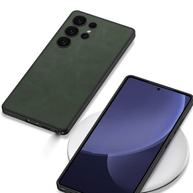 Kuori Samsung Galaxy S25 Ultra 5g Nahkaefekti Suojakuori