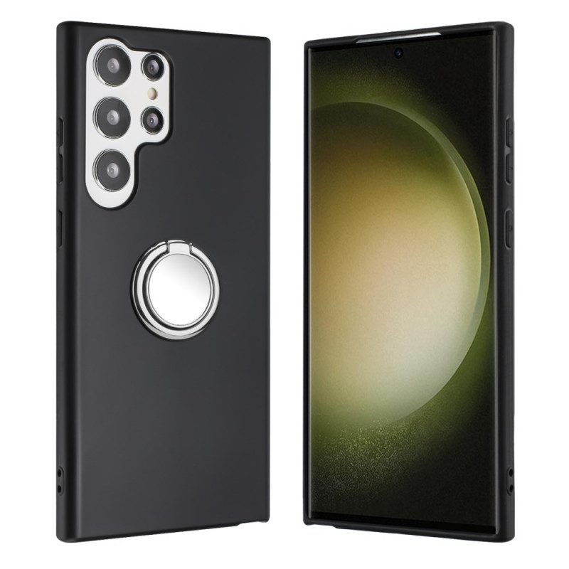 Kuori Samsung Galaxy S25 Ultra 5g Sormuksenpidike Ja Jalusta Suojakuori