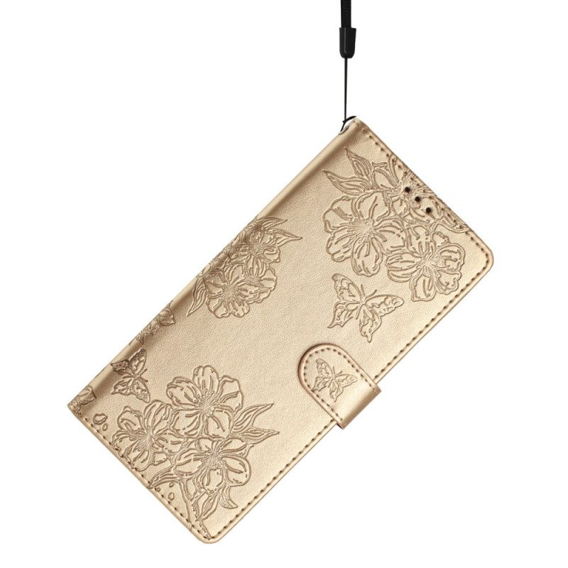 Nahkakotelo Samsung Galaxy S25 Ultra 5g Kirsikankukat