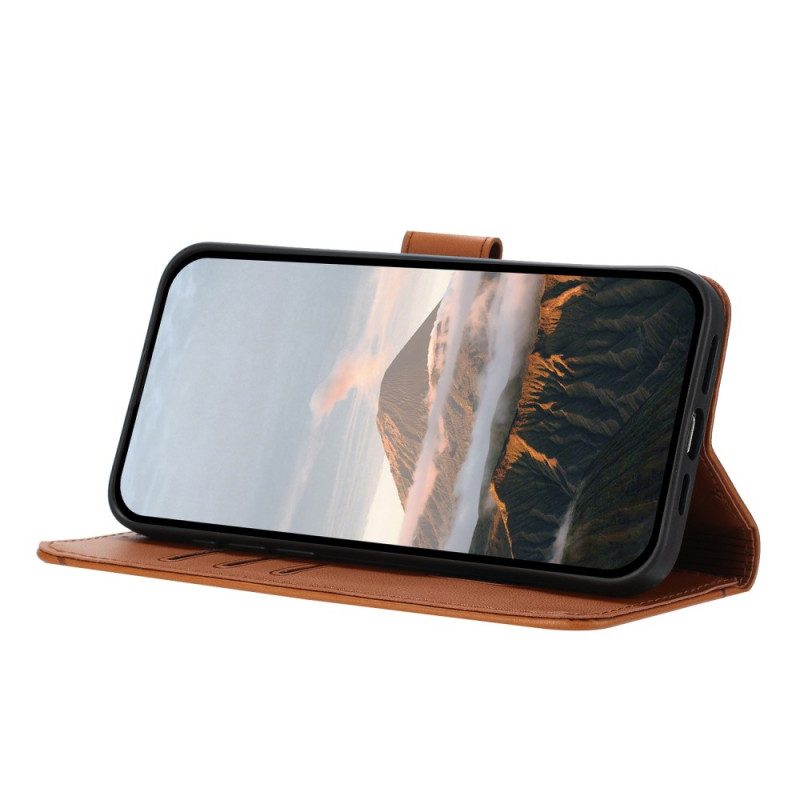 Nahkakotelo Samsung Galaxy S25 Ultra 5g Kolmiokuvio