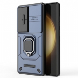 Puhelinkuoret Samsung Galaxy S25 Ultra 5g Kestävä Rengas Linssinsuojalla