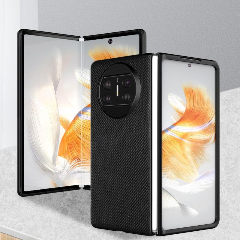 Kuori Huawei Mate X3 Kudottu Nahka Tyyli