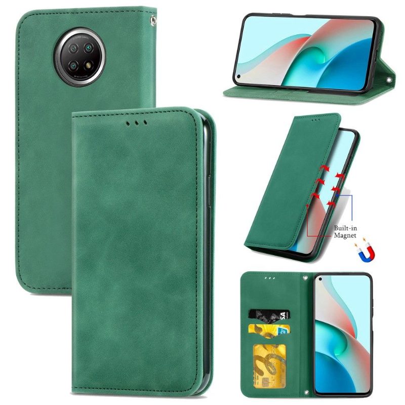 Kotelot Xiaomi Redmi Note 9T Business Retro