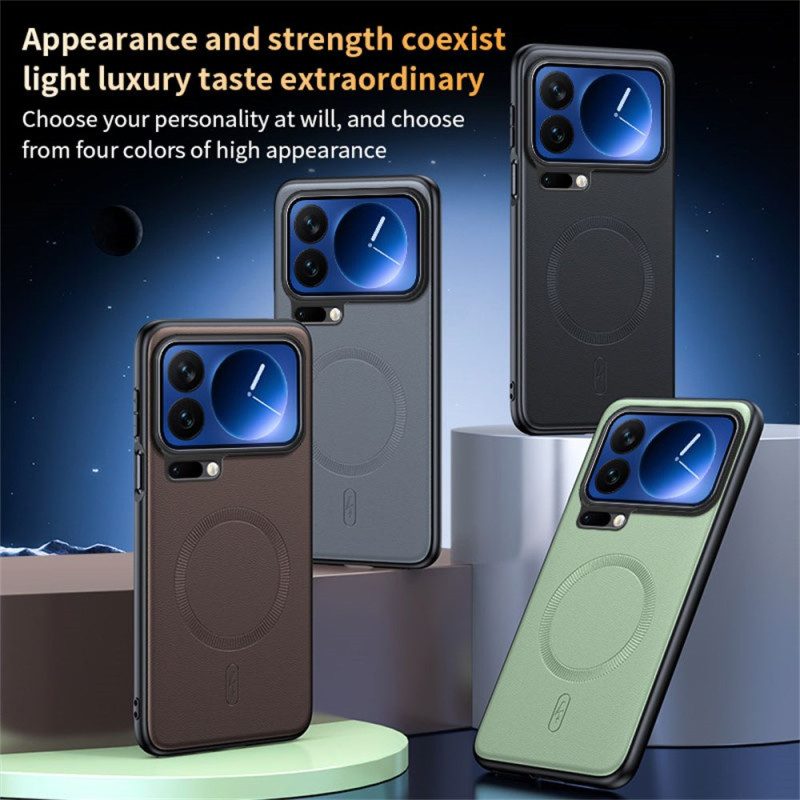 Case Xiaomi 17 Pro Puhelinkuoret Magneettinen Keinonahkasuojus