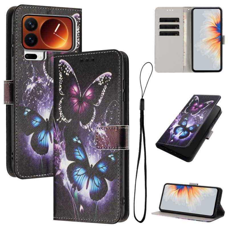 Kotelot Xiaomi 17 Pro Kaksi Perhosta Suojakuori