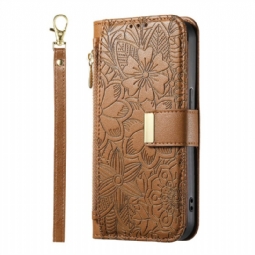 Kotelot Xiaomi 17 Pro Kukka- Ja Lehtikuvio