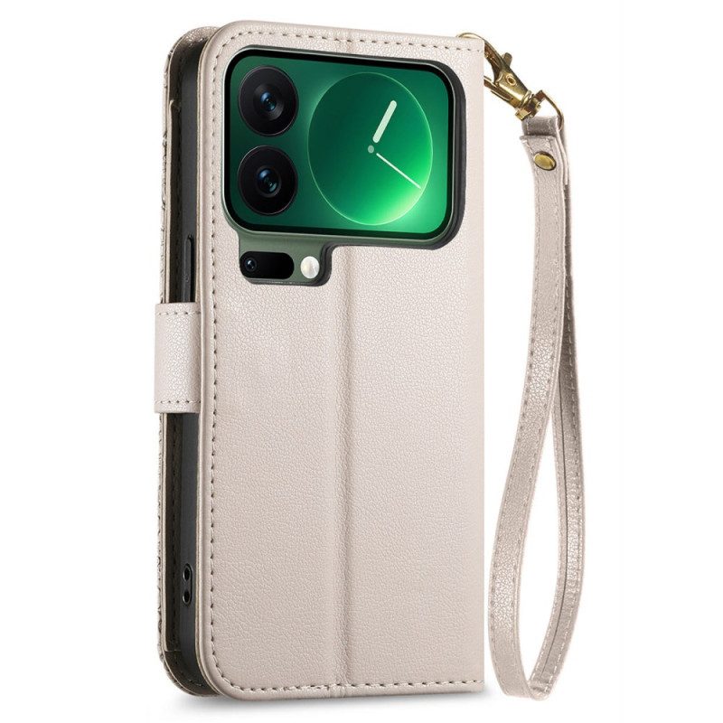 Kotelot Xiaomi 17 Pro Kukka- Ja Lehtikuvio