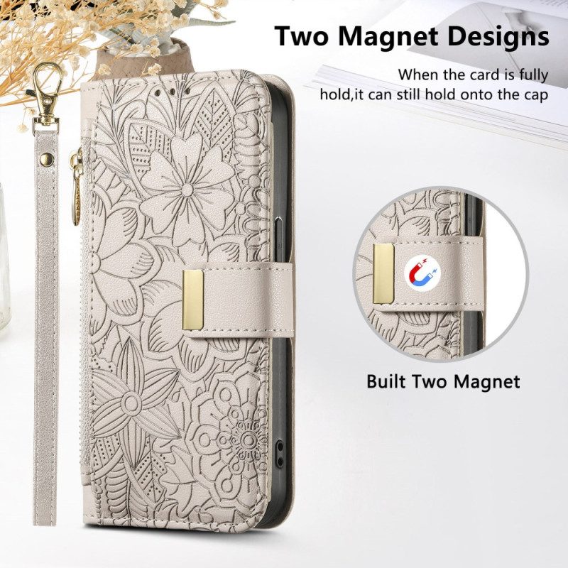 Kotelot Xiaomi 17 Pro Kukka- Ja Lehtikuvio