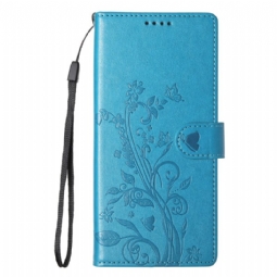 Kotelot Xiaomi 17 Pro Kukkakuvioinen Perhoskuvio