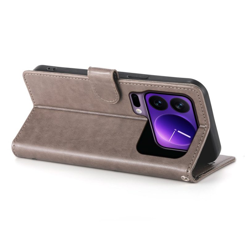 Kotelot Xiaomi 17 Pro Kukkakuvioinen Perhoskuvio